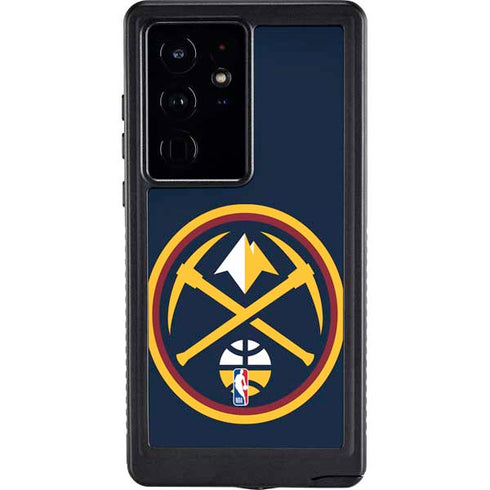 NBA Denver Nuggets Large Logo Galaxy S24 Ultra Waterproof Case