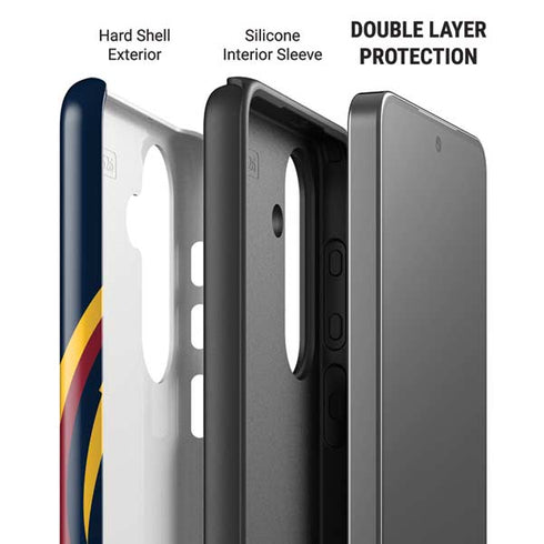 NBA Denver Nuggets Large Logo Galaxy S26 Impact Case
