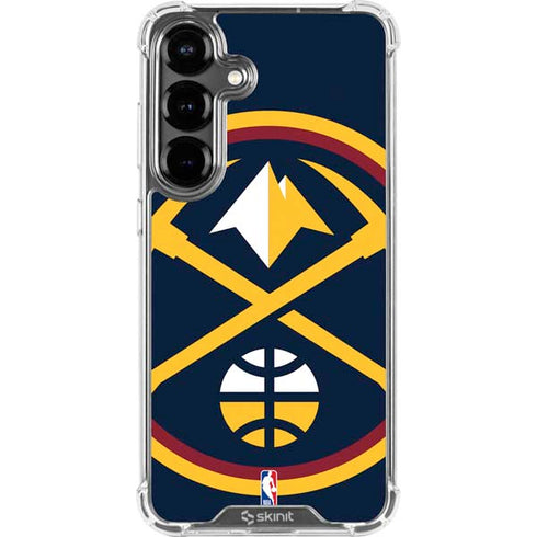 NBA Denver Nuggets Large Logo Galaxy S26 Plus Clear Case