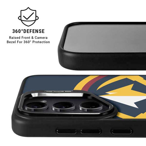NBA Denver Nuggets Large Logo Galaxy S26 Plus Kickstand Case