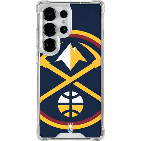 NBA Denver Nuggets Large Logo Galaxy S26 Ultra Clear Case