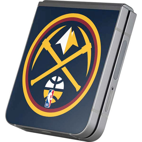 NBA Denver Nuggets Large Logo Galaxy Z Flip6 Skin