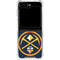 NBA Denver Nuggets Large Logo Galaxy Z Flip6 Clear Case