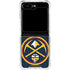 NBA Denver Nuggets Large Logo Galaxy Z Flip6 Clear Case