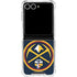 NBA Denver Nuggets Large Logo Galaxy Z Flip7 Clear Case