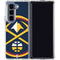 NBA Denver Nuggets Large Logo Galaxy Z Fold5 5G Clear Case