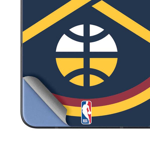 NBA Denver Nuggets Large Logo Galaxy Z Fold5 5G Skin