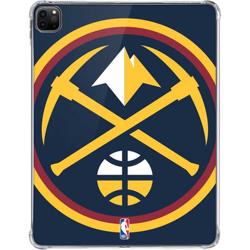 NBA Denver Nuggets Large Logo iPad Pro 11in (2024) Clear Case