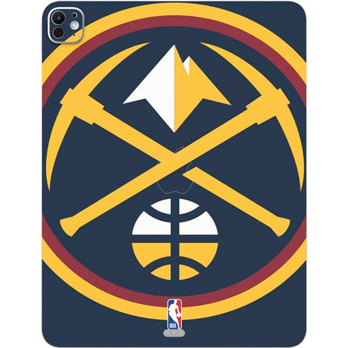 NBA Denver Nuggets Large Logo iPad Pro 13in M4 (2024) Skin