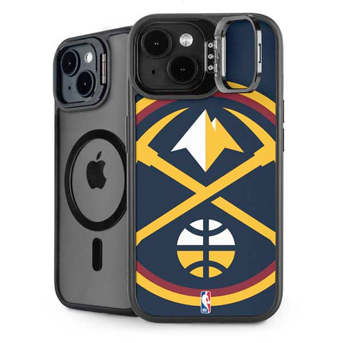 NBA Denver Nuggets Large Logo iPhone 13 Kickstand Case