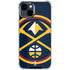 NBA Denver Nuggets Large Logo iPhone 15 Clear Case