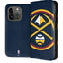 NBA Denver Nuggets Large Logo iPhone 15 Pro Folio Case