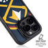 NBA Denver Nuggets Large Logo iPhone 15 Pro Kickstand Case