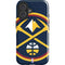 NBA Denver Nuggets Large Logo iPhone 16 Plus Impact Case