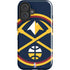 NBA Denver Nuggets Large Logo iPhone 16 Plus Impact Case