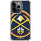 NBA Denver Nuggets Large Logo iPhone 16 Pro Clear Case