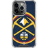 NBA Denver Nuggets Large Logo iPhone 16 Pro Clear Case