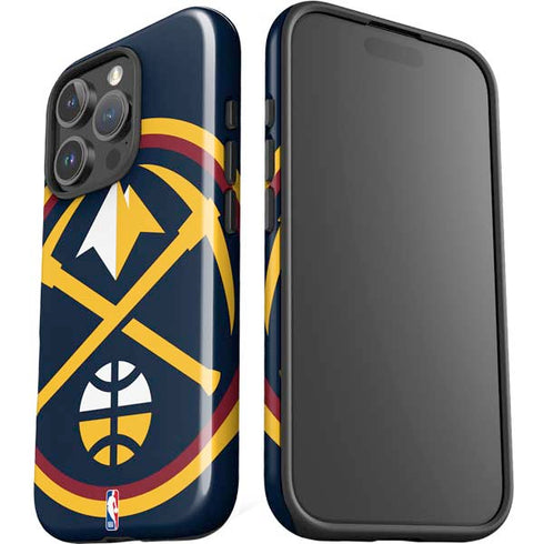 NBA Denver Nuggets Large Logo iPhone 16 Pro Impact Case