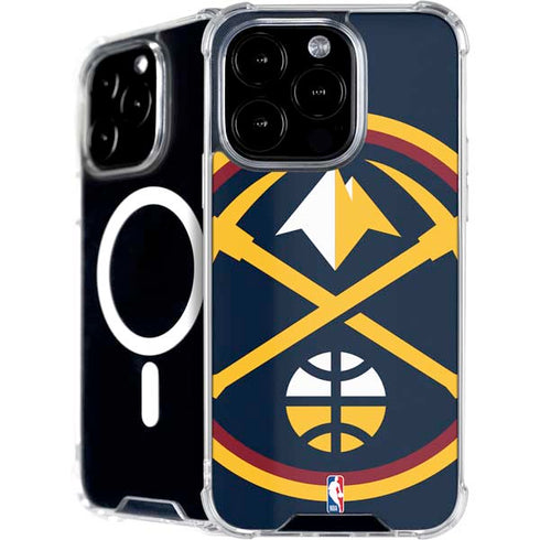NBA Denver Nuggets Large Logo iPhone 16 Pro MagSafe Case