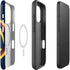 NBA Denver Nuggets Large Logo iPhone 16 Pro Magsafe Impact Case