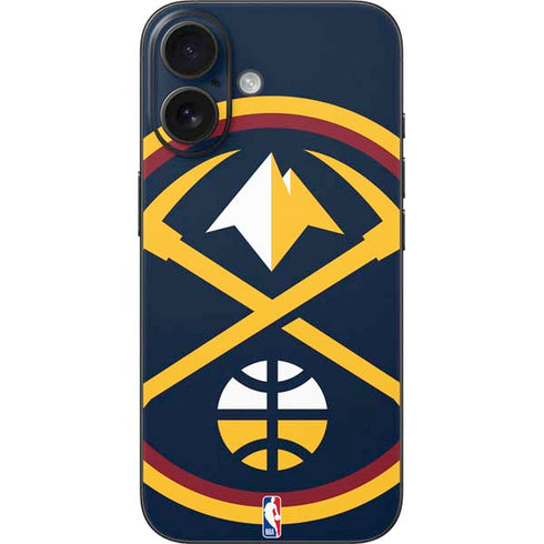 NBA Denver Nuggets Large Logo iPhone 16 Skin