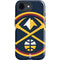 NBA Denver Nuggets Large Logo iPhone 16e Impact Case
