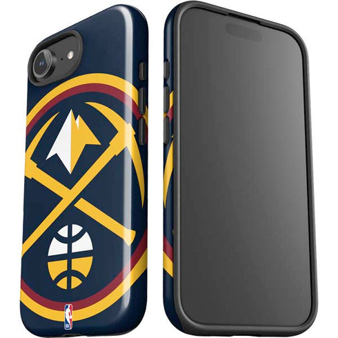 NBA Denver Nuggets Large Logo iPhone 16e Impact Case