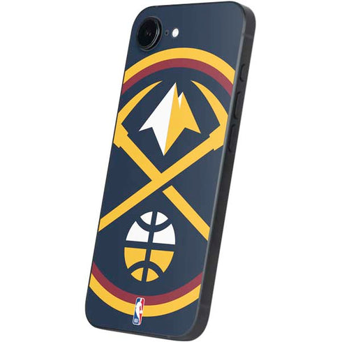 NBA Denver Nuggets Large Logo iPhone 16e Skin