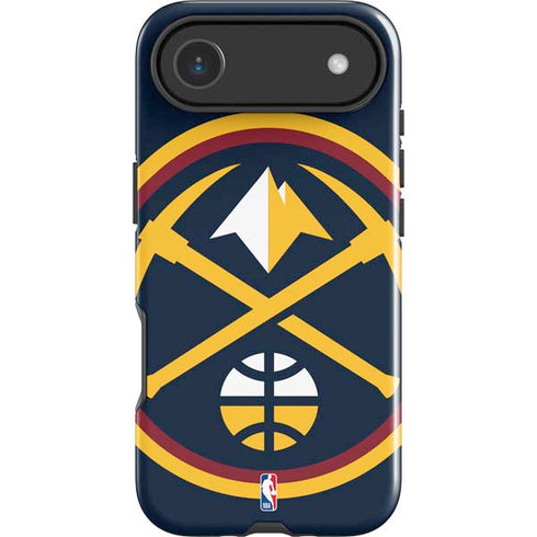 NBA Denver Nuggets Large Logo iPhone 17 Air Impact Case