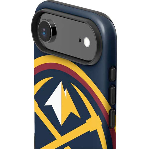 NBA Denver Nuggets Large Logo iPhone 17 Air Impact Case
