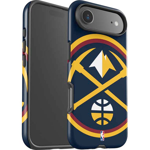NBA Denver Nuggets Large Logo iPhone 17 Air Impact Case