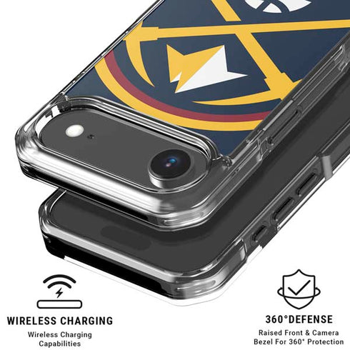 NBA Denver Nuggets Large Logo iPhone 17 Air MagSafe Case
