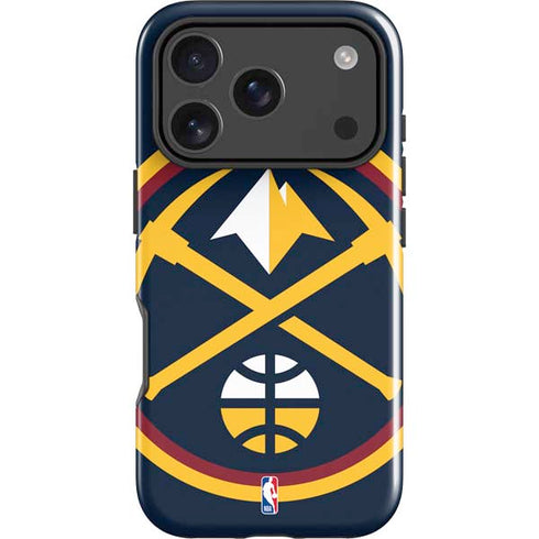 NBA Denver Nuggets Large Logo iPhone 17 Pro Impact Case