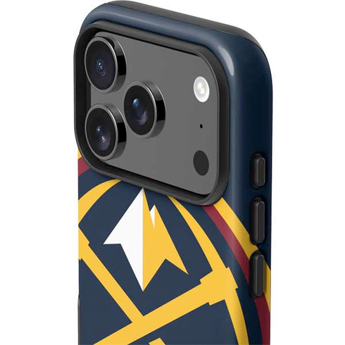 NBA Denver Nuggets Large Logo iPhone 17 Pro Impact Case