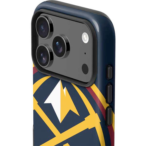 NBA Denver Nuggets Large Logo iPhone 17 Pro Max Impact Case
