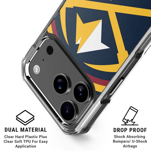 NBA Denver Nuggets Large Logo iPhone 17 Pro Max MagSafe Case