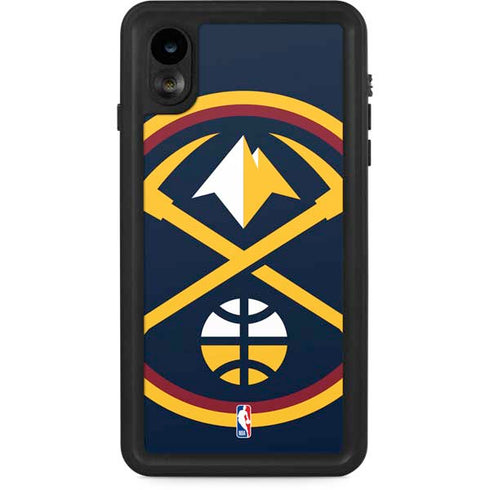 NBA Denver Nuggets Large Logo iPhone Cases