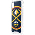 NBA Denver Nuggets Large Logo iPhone XS Clear Case