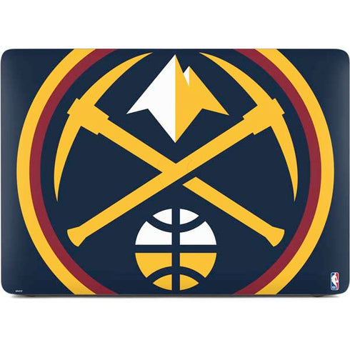 NBA Denver Nuggets Large Logo Apple MacBook Air Skin