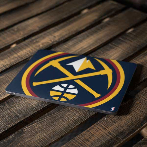 NBA Denver Nuggets Large Logo Apple MacBook Air Skin