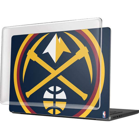 NBA Denver Nuggets Large Logo MacBook Pro 14in (2021-24) Case plus Skin