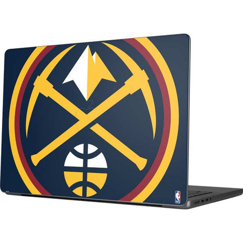 NBA Denver Nuggets Large Logo Apple MacBook Pro 14-inch Skin