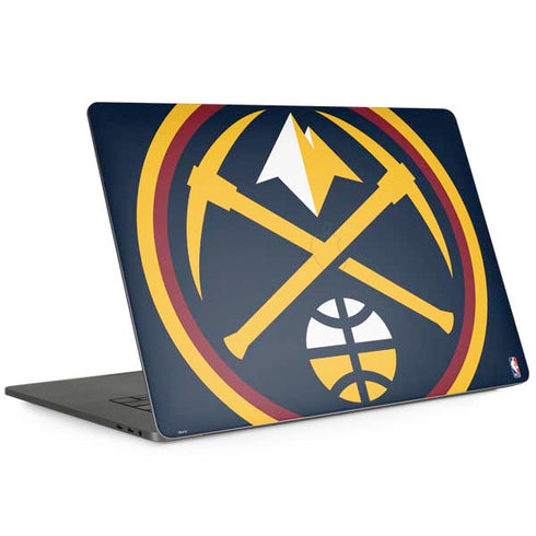 NBA Denver Nuggets Large Logo MacBook Skins