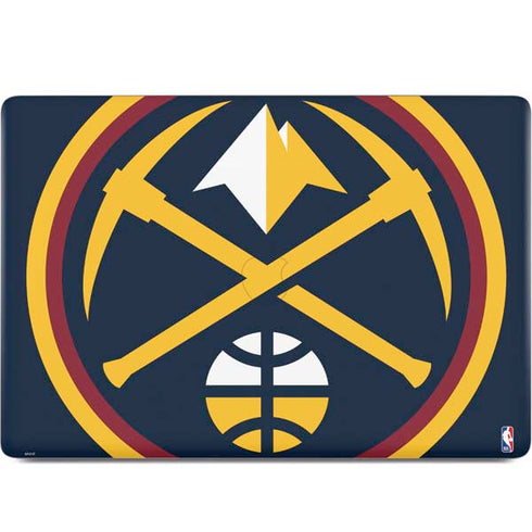 NBA Denver Nuggets Large Logo MacBook Skins