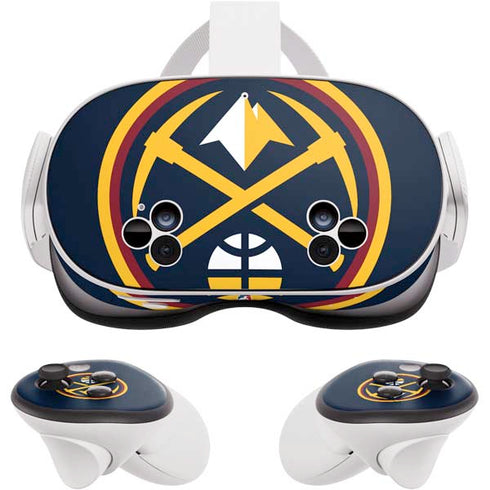 NBA Denver Nuggets Large Logo Meta Quest 3S Skin