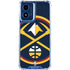 NBA Denver Nuggets Large Logo Moto G 5G (2024) Clear Case