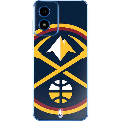 NBA Denver Nuggets Large Logo Moto G Play 4G (2024) Skin