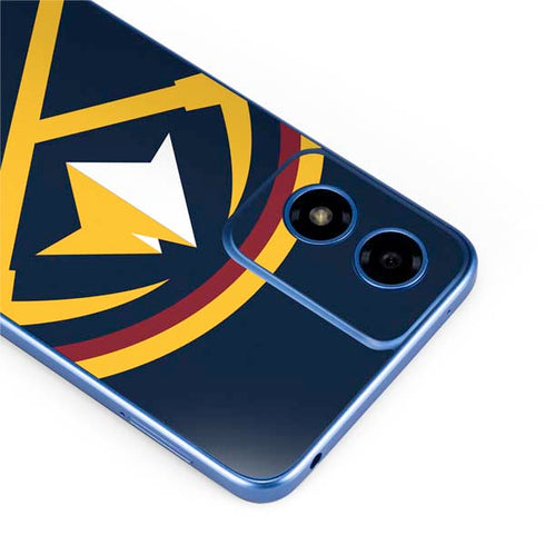 NBA Denver Nuggets Large Logo Moto G Play 4G (2024) Skin