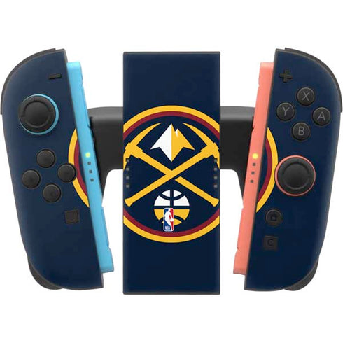 NBA Denver Nuggets Large Logo Nintendo Switch 2 (2025) Joy-Con Controller Skin