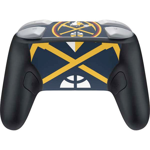 NBA Denver Nuggets Large Logo Nintendo Switch 2 (2025) Pro Controller Skin
